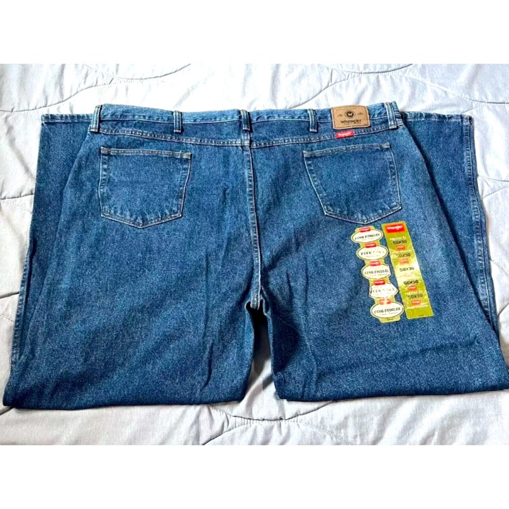 Wrangler Five Star Jeans Mens Size 50x30